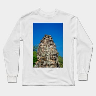 Face Tower, Bayon Temple Long Sleeve T-Shirt